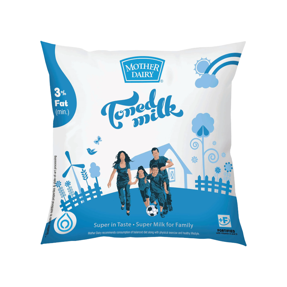 DailyFresh Toned Milk 1L